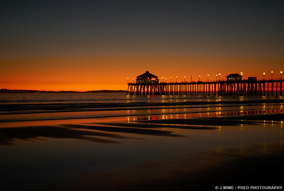 Huntington Beach Pier Sunset