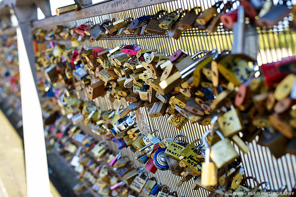 Pont des Arts  Love Locks