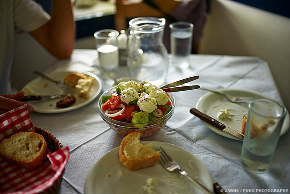 Lunch in the Hills of Naxos