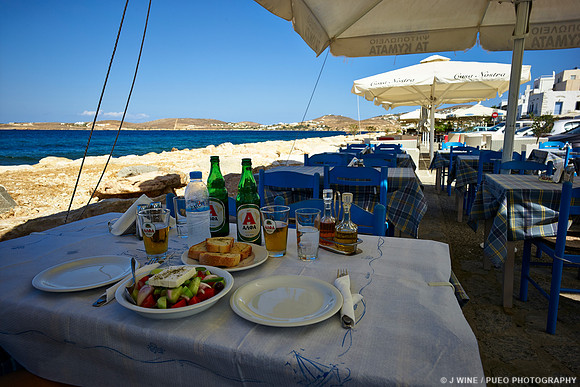 Greek Lunch in Paros