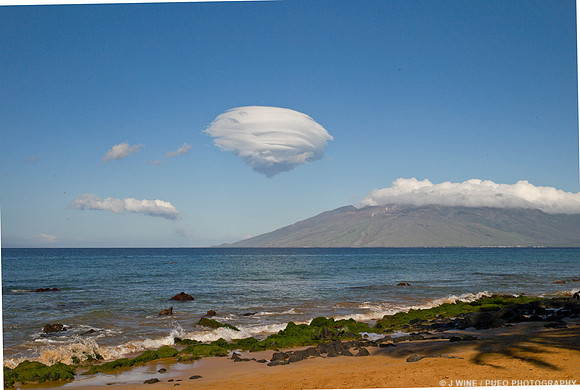 Weird Cloud at Keawakapu