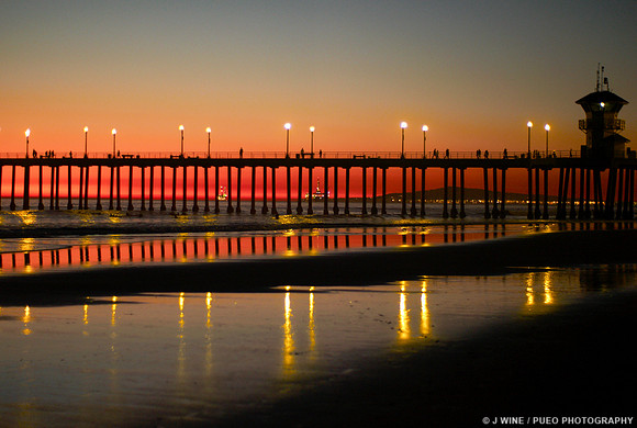 Huntington Beach Pier Sunset
