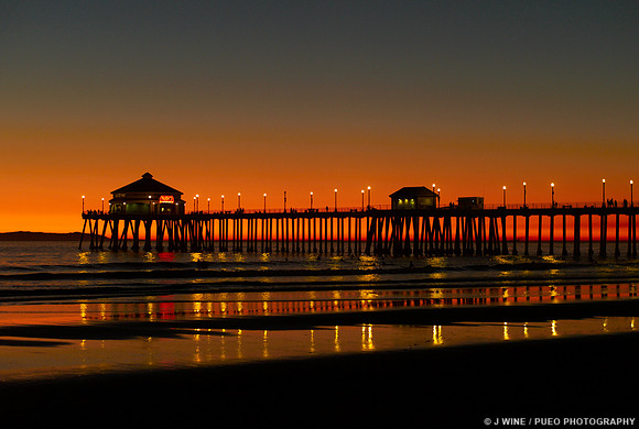 Huntington Beach Pier Sunset