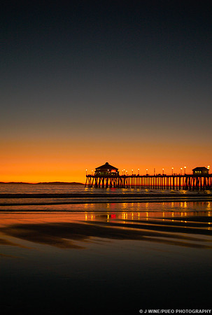 Huntington Beach Pier Sunset