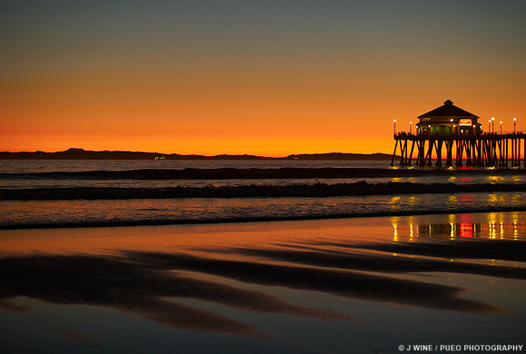 Huntington Beach Pier Sunset