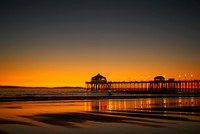 Huntington Beach Pier Sunset