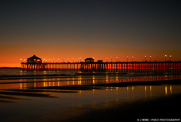Huntington Beach Pier Sunset